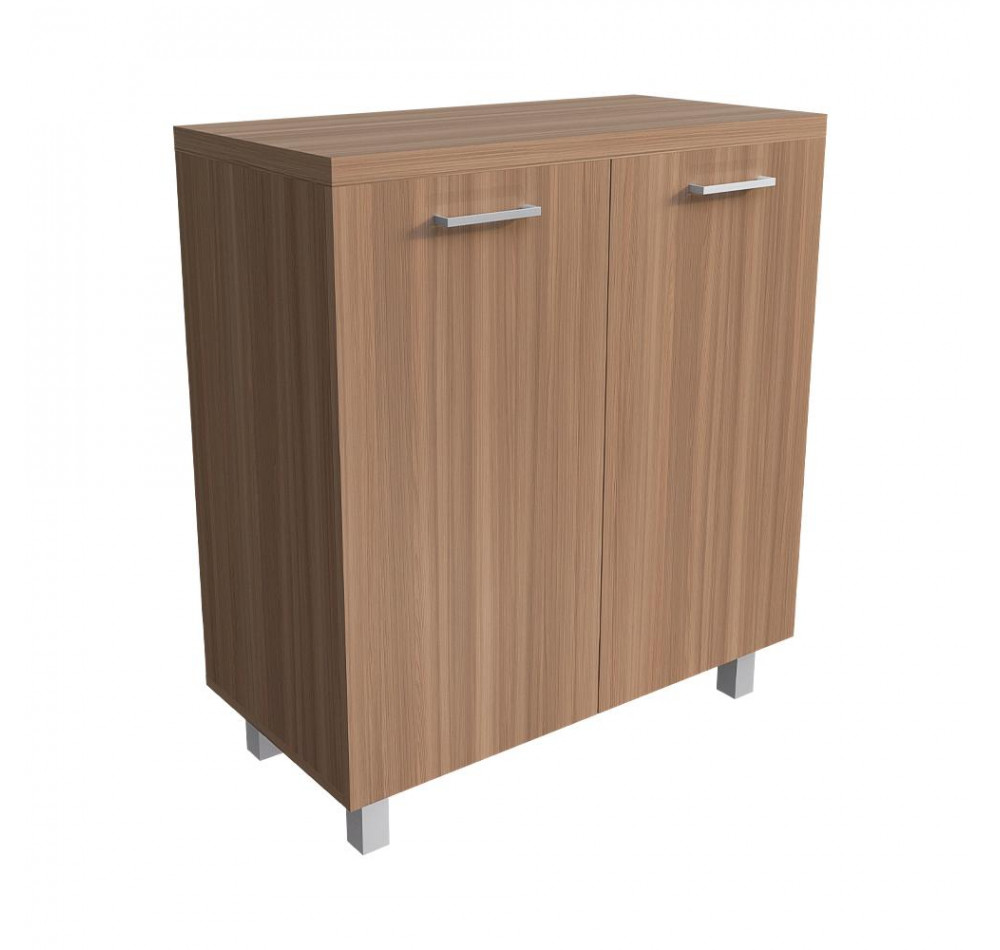 Креденция 2 двери Ясень Шимо темный 800х400х900 LuxWork PRO