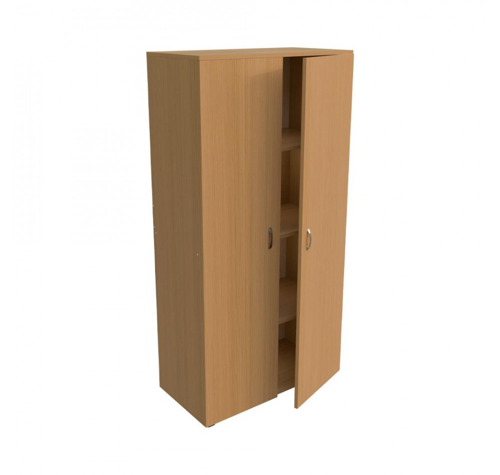 Шкаф низкий закрытый бук 800х406х1610 ErgoWork