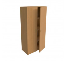 Шкаф низкий закрытый бук 800х406х1610 ErgoWork
