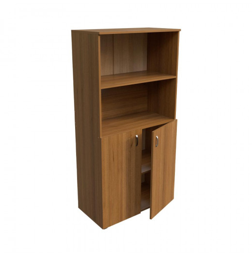 Шкаф низкий Орех Гварнери 800х406х1610 ErgoWork