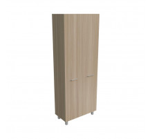 Шкаф для одежды Ясень Шимо светлый 800х400х2100 LuxWork PRO