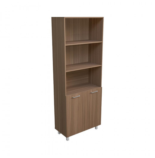 Шкаф для документов Ясень Шимо темный 800х400х2100 LuxWork PRO