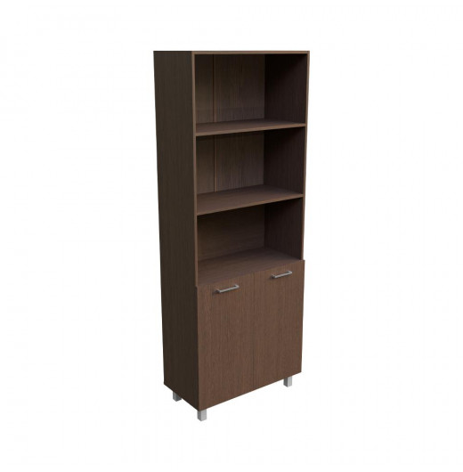 Шкаф для документов Венге Цаво 800х400х2100 LuxWork PRO