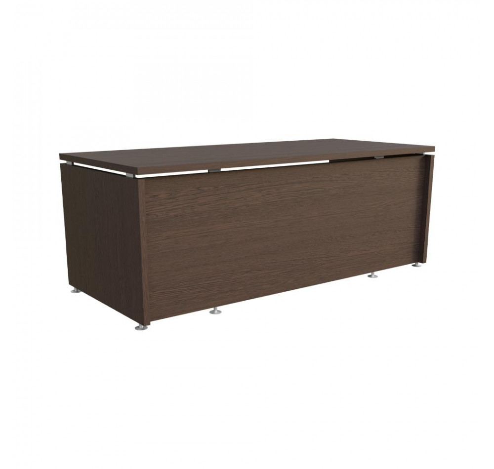 Стол руководителя Венге Цаво 2000х870х750 LuxWork PRO
