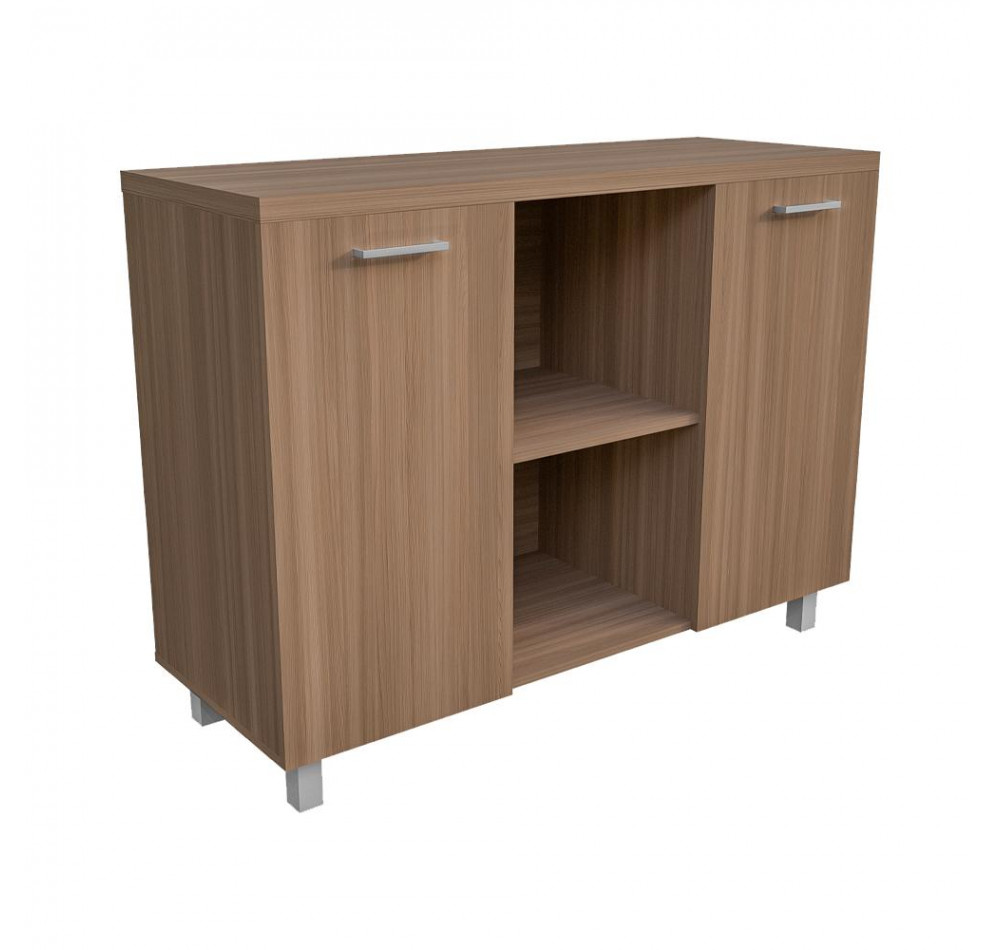 Тумба многофункц. Ясень Шимо темный 1200х450х900 LuxWork PRO