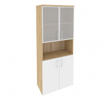 Шкаф высокий широкий O.ST-1.4R Тиквуд светлый (ШхГхВ) 800х420х1977