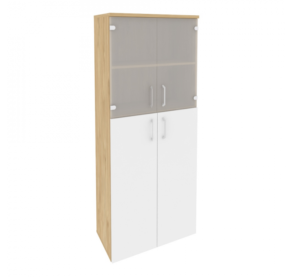 Шкаф высокий широкий O.ST-1.7 Тиквуд светлый (ШхГхВ) 800х420х1977