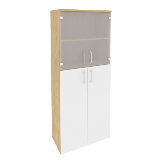 Шкаф высокий широкий O.ST-1.7 Тиквуд светлый (ШхГхВ) 800х420х1977