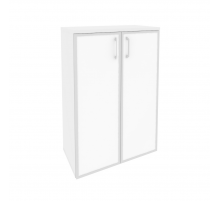Шкаф средний широкий O.ST-2.4R white Белый бриллиант (ШхГхВ) 800х420х1207