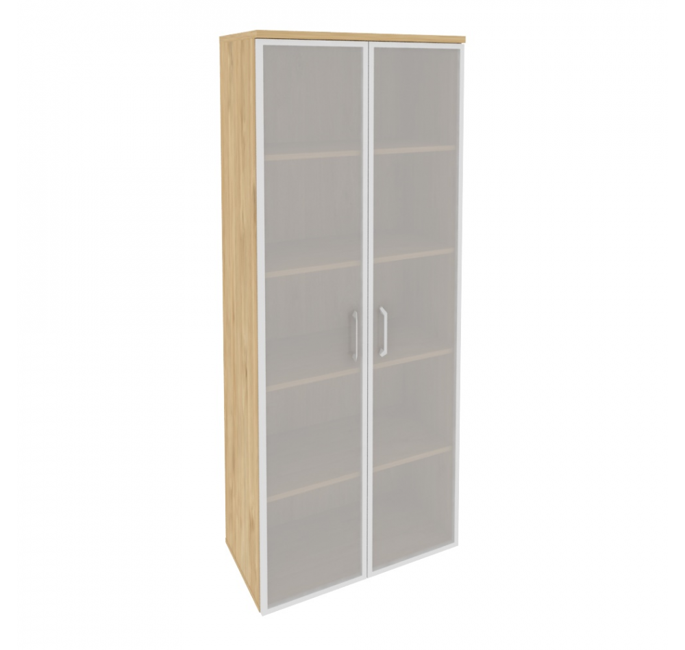 Шкаф высокий широкий O.ST-1.10R Тиквуд светлый (ШхГхВ) 800х420х1977