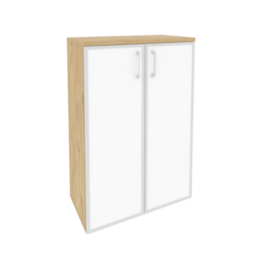 Шкаф средний широкий O.ST-2.4R white Тиквуд светлый (ШхГхВ) 800х420х1207