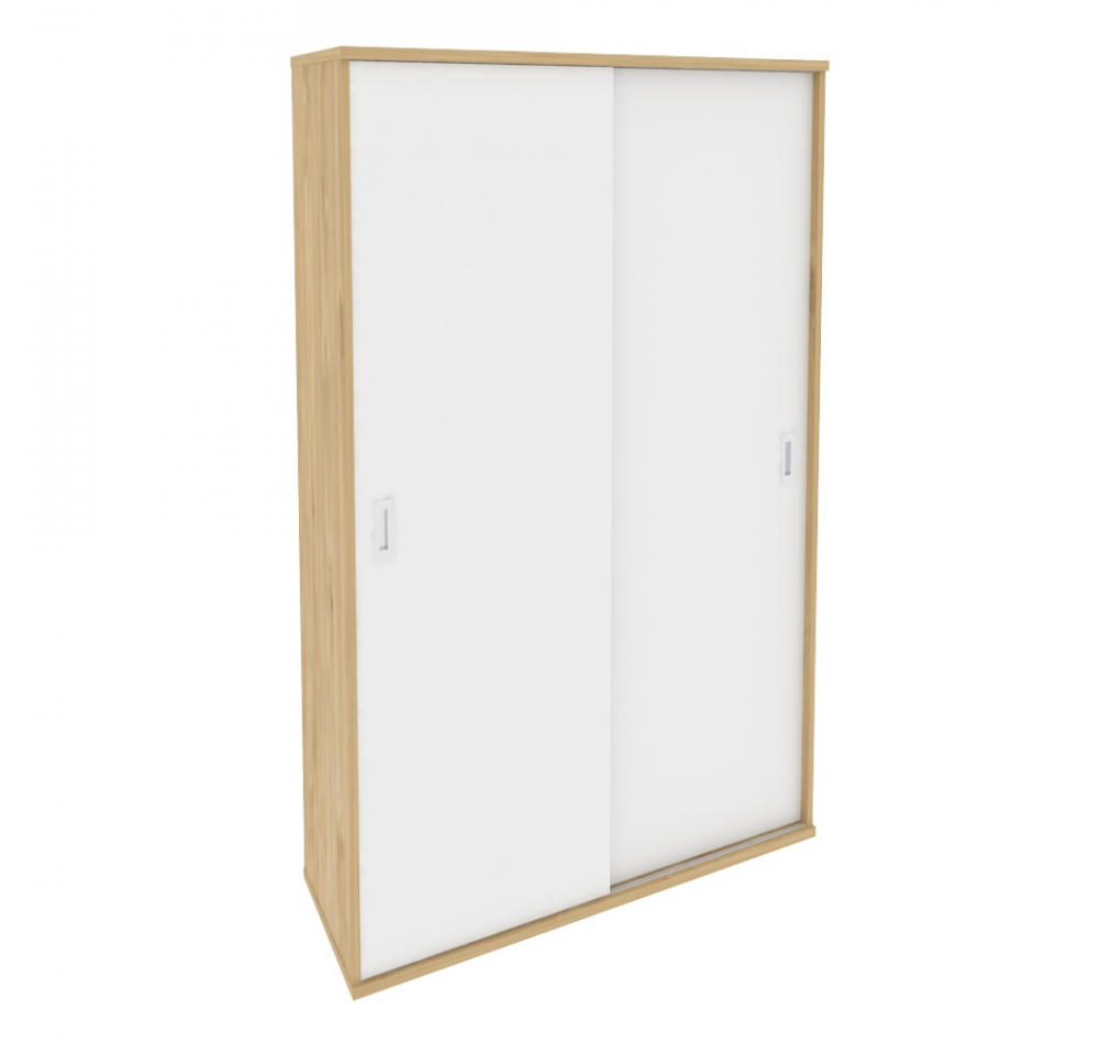 Шкаф-купе комбинированный O.SHK-1.2 Тиквуд светлый (ШхГхВ) 1200х420х1977
