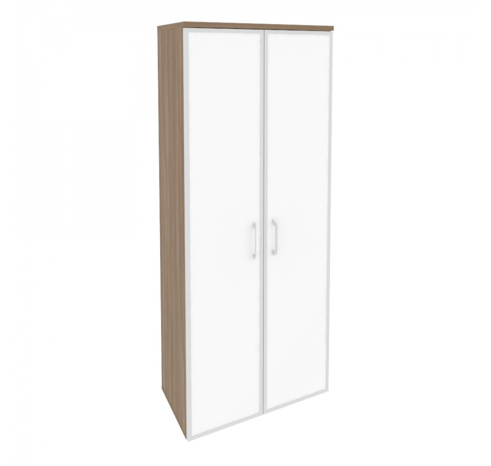 Шкаф высокий широкий O.ST-1.10R white Дуб аризона (ШхГхВ) 800х420х1977