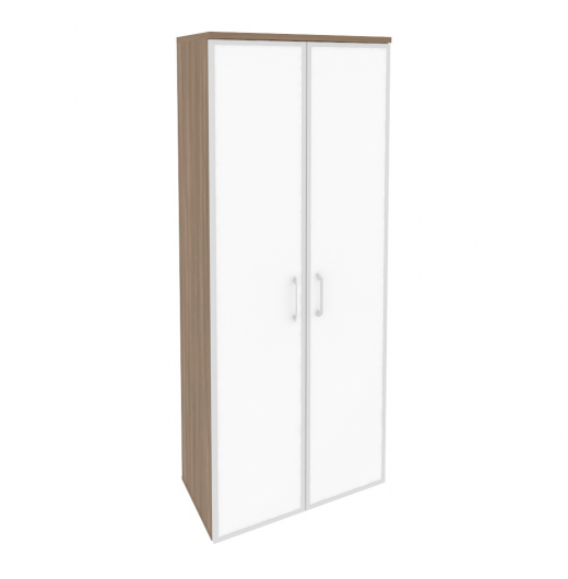 Шкаф высокий широкий O.ST-1.10R white Дуб аризона (ШхГхВ) 800х420х1977