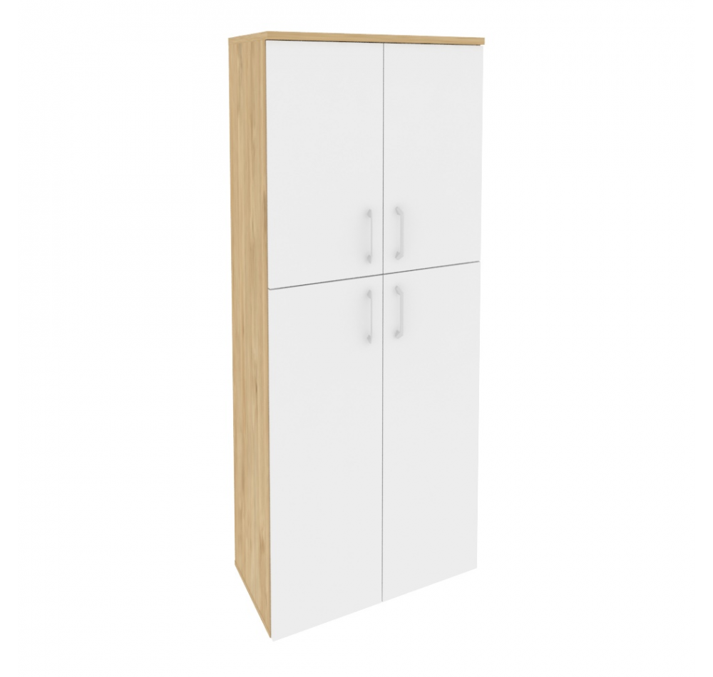 Шкаф высокий широкий O.ST-1.8 Тиквуд светлый (ШхГхВ) 800х420х1977
