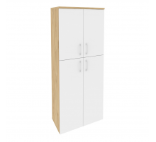 Шкаф высокий широкий O.ST-1.8 Тиквуд светлый (ШхГхВ) 800х420х1977