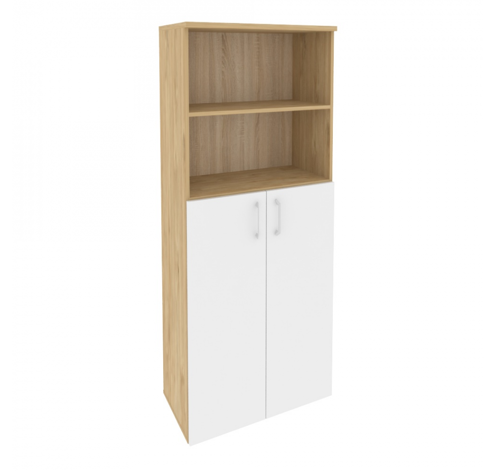 Шкаф высокий широкий O.ST-1.6 Тиквуд светлый (ШхГхВ) 800х420х1977