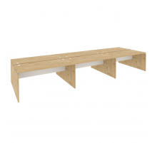 Рабочая станция O.D.RS-6.4.7 Тиквуд светлый (ШхГхВ) 4740х1475х750