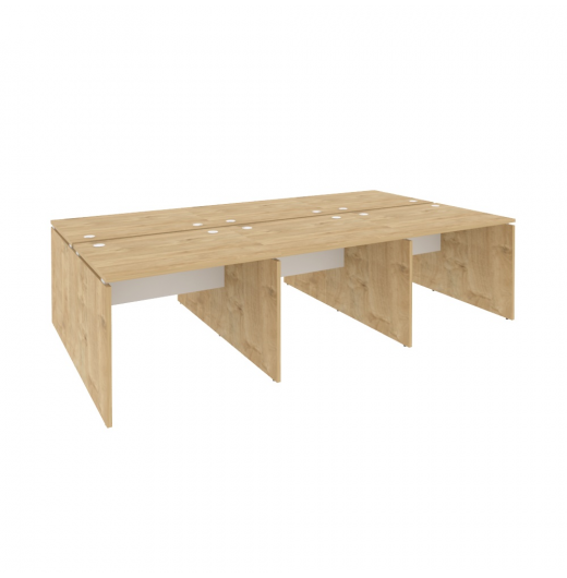 Рабочая станция O.D.RS-6.1.8 Тиквуд светлый (ШхГхВ) 2940х1635х750