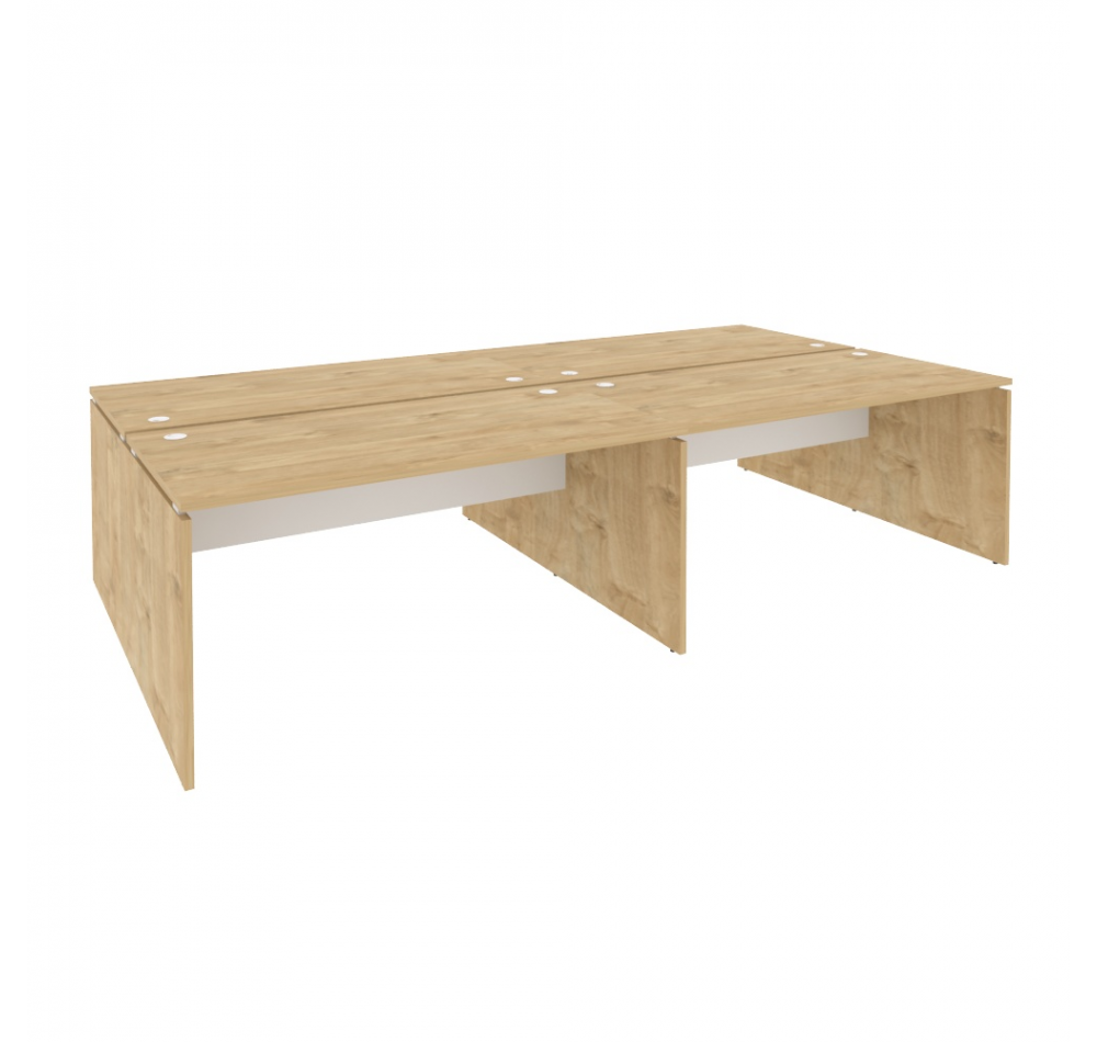 Рабочая станция O.D.RS-4.4.8 Тиквуд светлый (ШхГхВ) 3160х1635х750