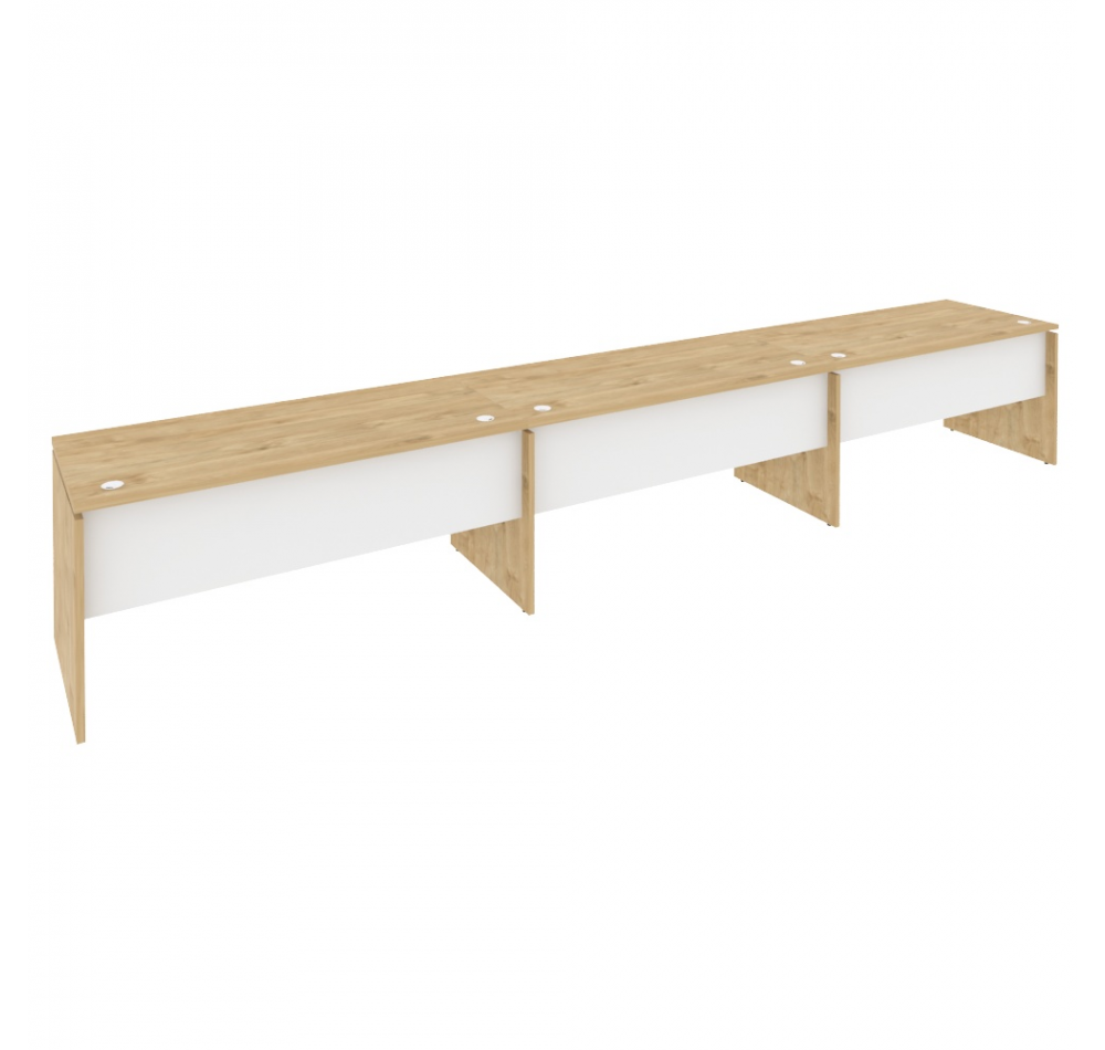 Станция рабочая O.RS-3.4.7 Тиквуд светлый (ШхГхВ) 4740х720х750