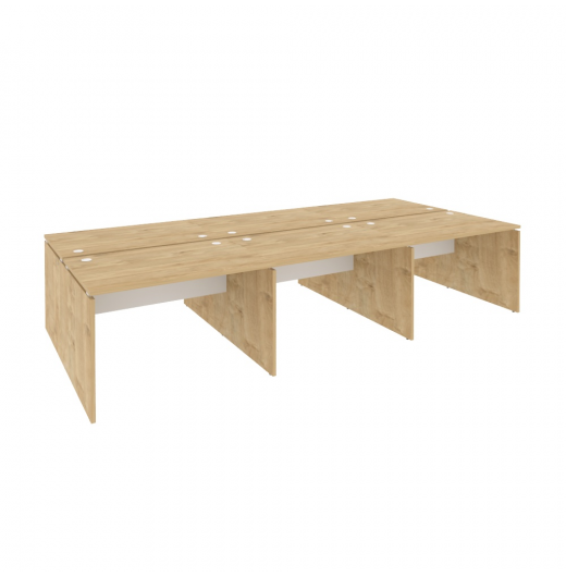 Рабочая станция O.D.RS-6.2.8 Тиквуд светлый (ШхГхВ) 3540х1635х750