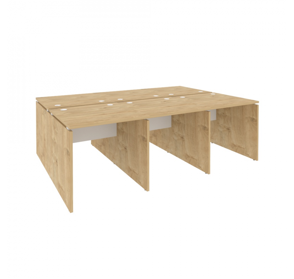 Рабочая станция O.D.RS-6.0.8 Тиквуд светлый (ШхГхВ) 2340х1635х750
