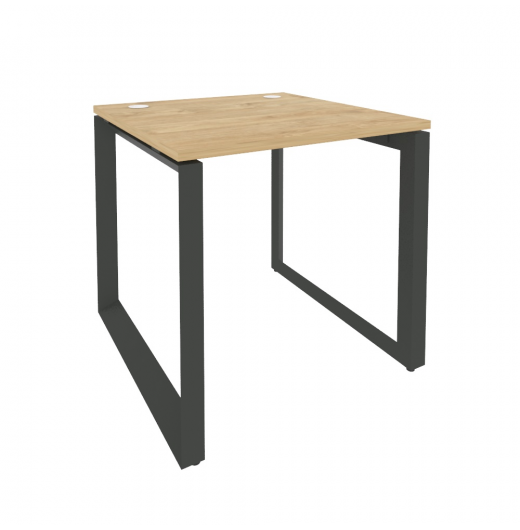 Стол рабочий на О-образном м/к O.MO-SP-3.8 Тиквуд светлый (ШхГхВ) 1380*800*750