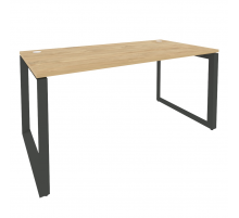 Стол рабочий на О-образном м/к O.MO-SP-4.8 Тиквуд светлый (ШхГхВ) 1580*800*750