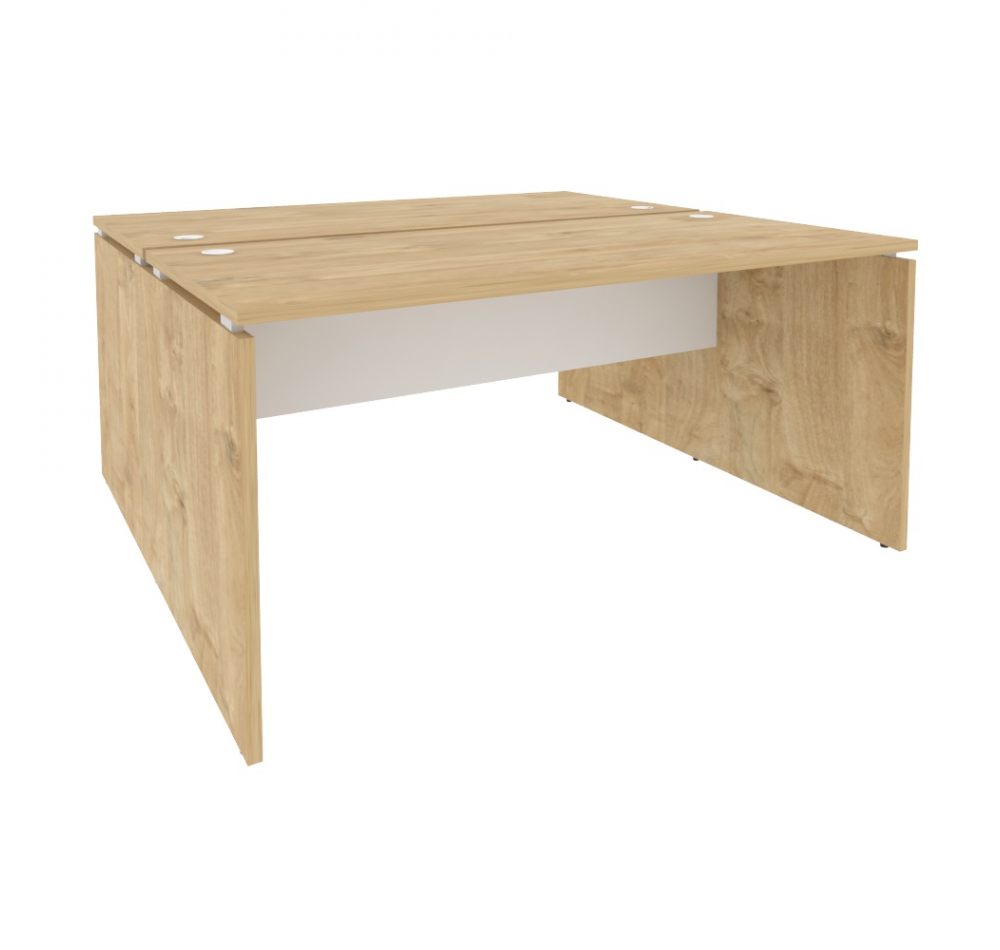 Рабочая станция O.D.RS-2.4.7 Тиквуд светлыйБелый (ШхГхВ) 1580х1475х750