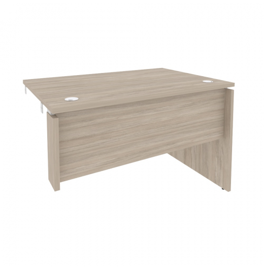 Стол-приставка правый к опорным элементам O.SPR-2.8R Дуб аттик (ШхГхВ) 1180х800х750