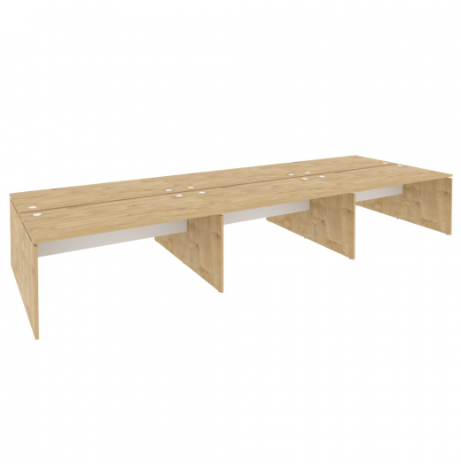 Рабочая станция O.D.RS-6.4.8 Тиквуд светлый (ШхГхВ) 4740х1635х750