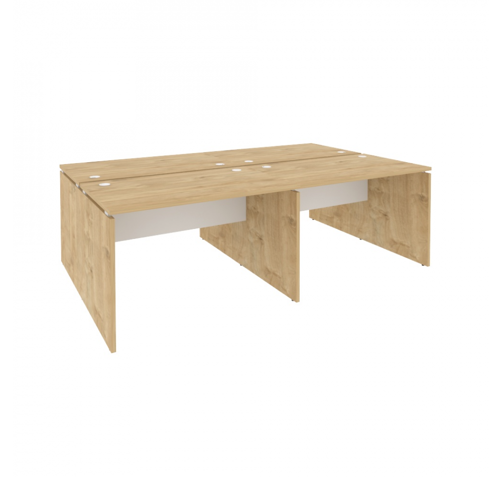 Рабочая станция O.D.RS-4.2.7 Тиквуд светлый (ШхГхВ) 2360х1475х750