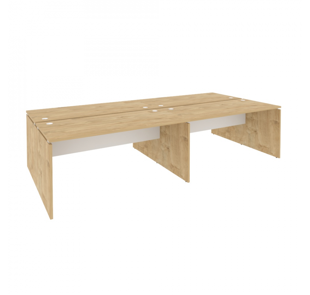 Рабочая станция O.D.RS-4.4.7 Тиквуд светлый (ШхГхВ) 3160х1475х750