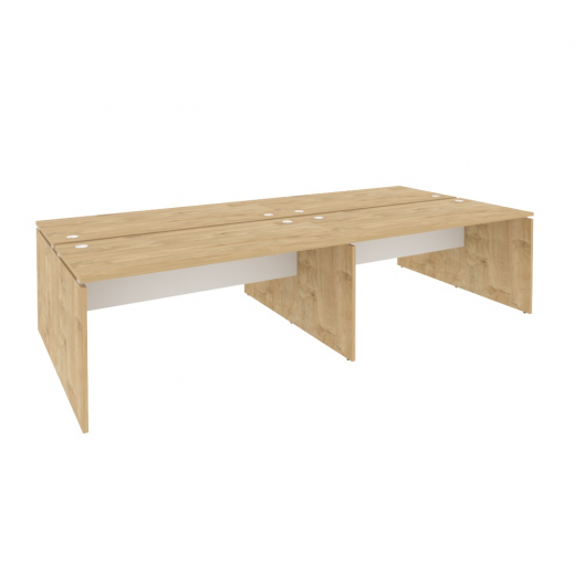 Рабочая станция O.D.RS-4.4.7 Тиквуд светлый (ШхГхВ) 3160х1475х750