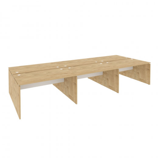 Рабочие станции O.D.RS-6.3.8 Тиквуд светлый (ШхГхВ) 4140х1635х750