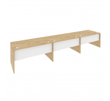 Рабочая станция O.RS-3.3.8 Тиквуд светлый (ШхГхВ) 4140х800х750