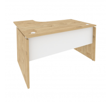 Стол эргономичный правый O.SA-3R Тиквуд светлый (ШхГхВ) 1380х1180х750