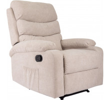 Кресло для дома Бюрократ _Han бежевый металл черный (_HAN/BEIGE)