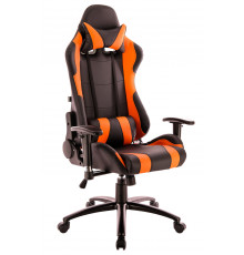 Геймерское кресло Everprof Lotus S2 Экокожа Оранжевый