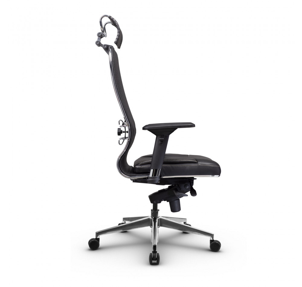 Компьютерное кресло Метта Samurai SL-3.04 кожа, Черный плюс