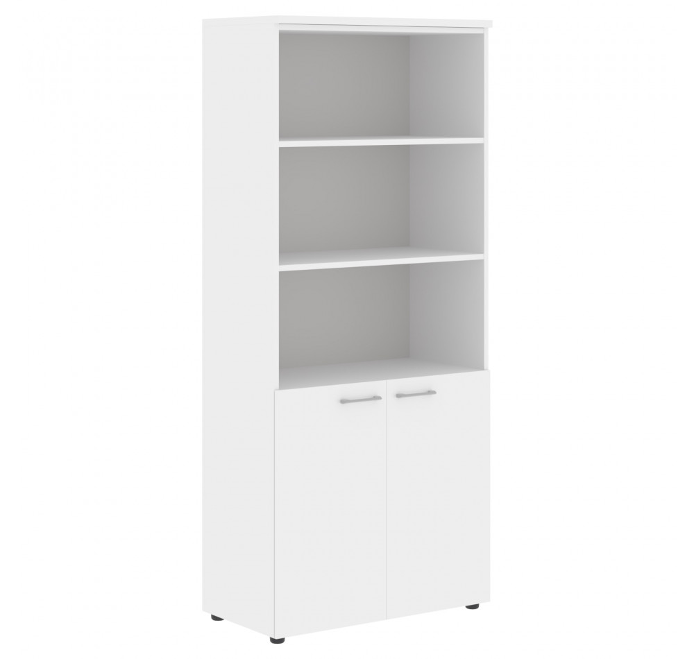 Шкаф с 1 комплектом глухих малых дверей и топом XHC 85.5 Белый 856х432х1955 XTEN