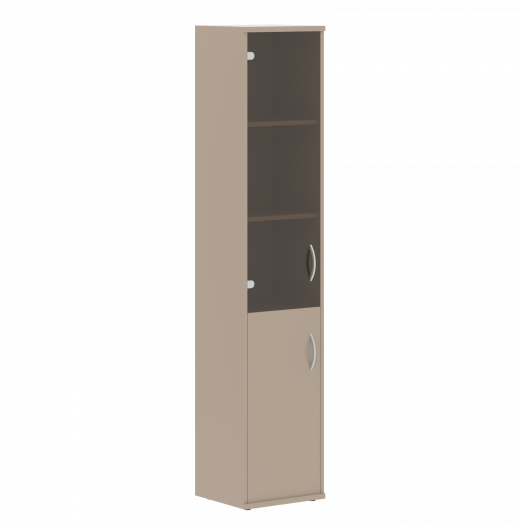 Шкаф колонка комбинированная СУ-1.2(L) Мокачино 406х365х1975 IMAGO