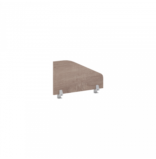 Экран с кронштейнами XBL 653 Дуб Сонома 650х18х350 XTEN
