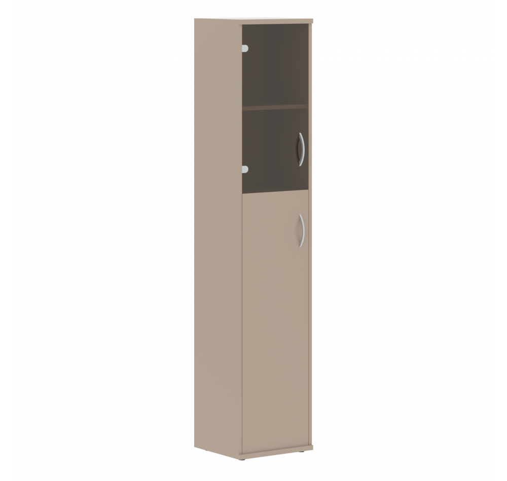 Шкаф колонка комбинированная СУ-1.7(L) Мокачино 406х365х1975 IMAGO