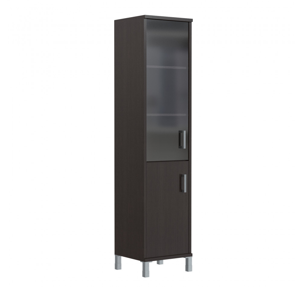 Шкаф-колонка комбинированная B 431.5(L) Венге Магия 475х450х2054 (Д*Ш*В)