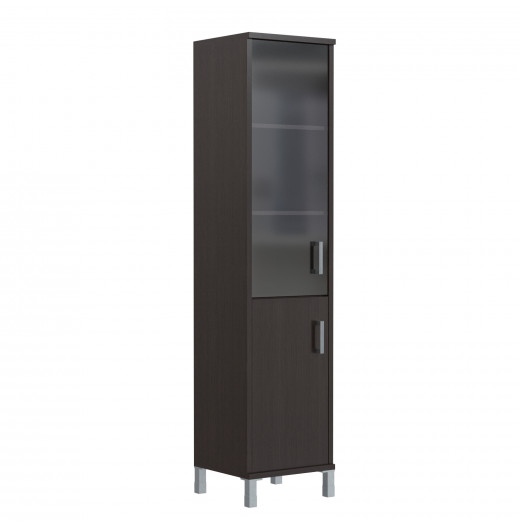 Шкаф-колонка комбинированная B 431.5(L) Венге Магия 475х450х2054 (Ш*Г*В)