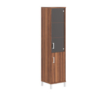 Шкаф-колонка комбинированная B 431.5(R) Орех Даллас 475х450х2054 (Ш*Г*В)