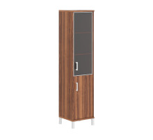 Шкаф-колонка комбинированная B 431.4(R) Орех Даллас 475х450х2054 (Ш*Г*В)