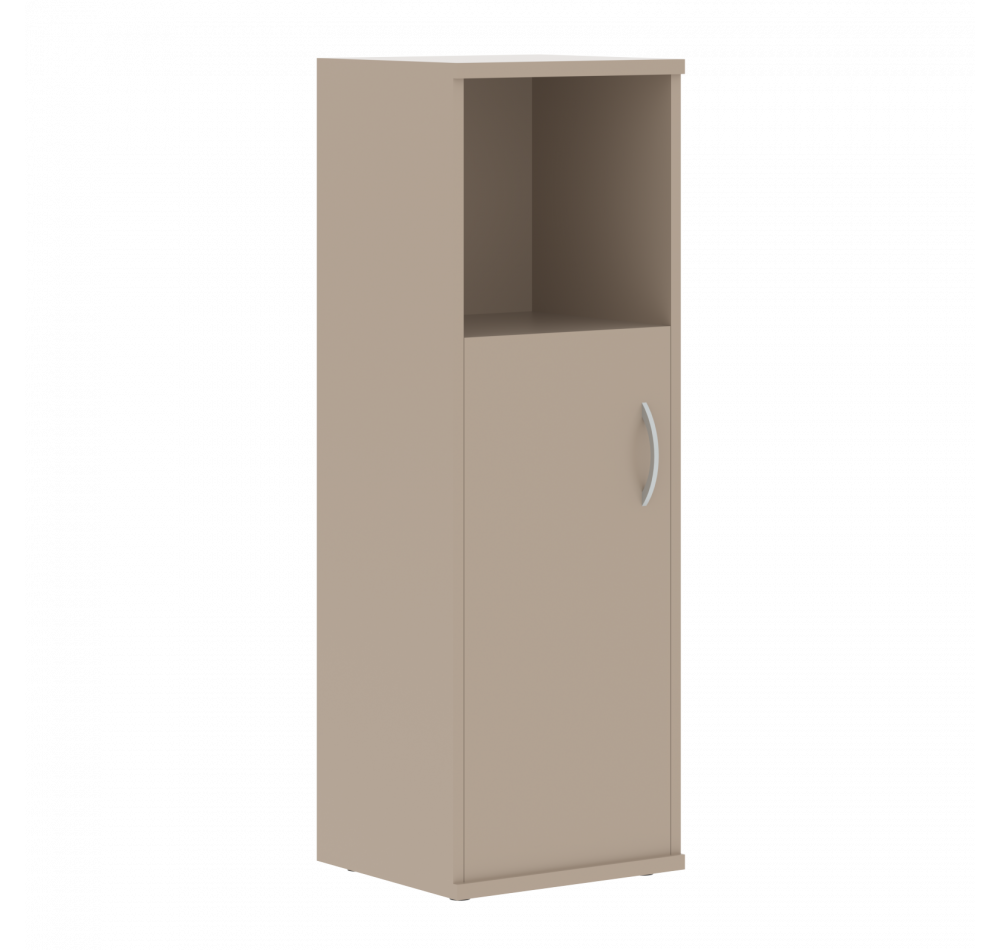 Шкаф колонка с глухой малой дверью СУ-2.1(L) Мокачино 406х365х1200 IMAGO
